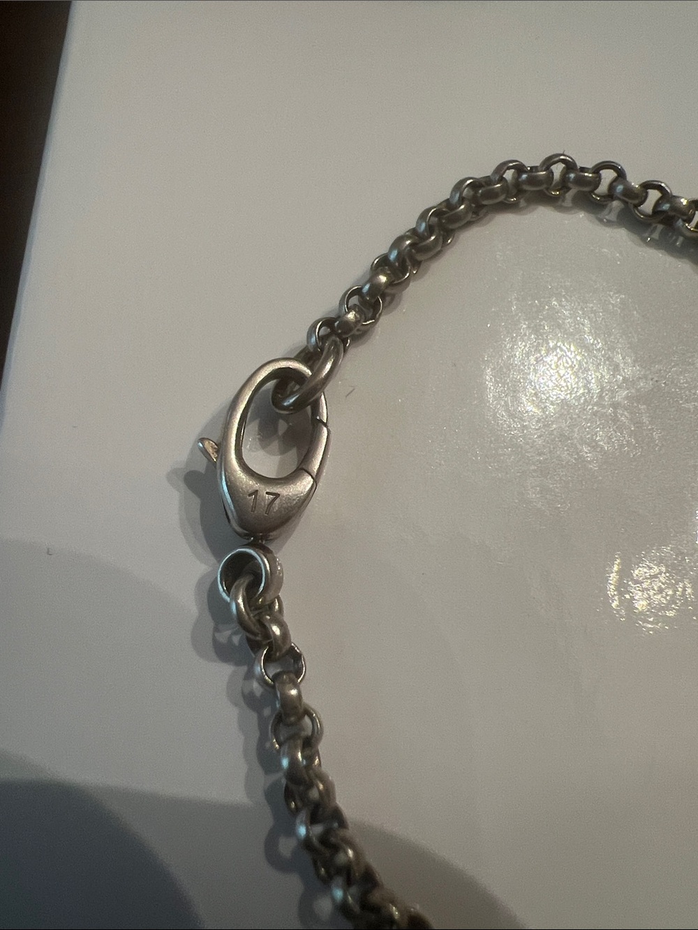 Gucci Silver Heart Charm Bracelet - Picture 3 of 5